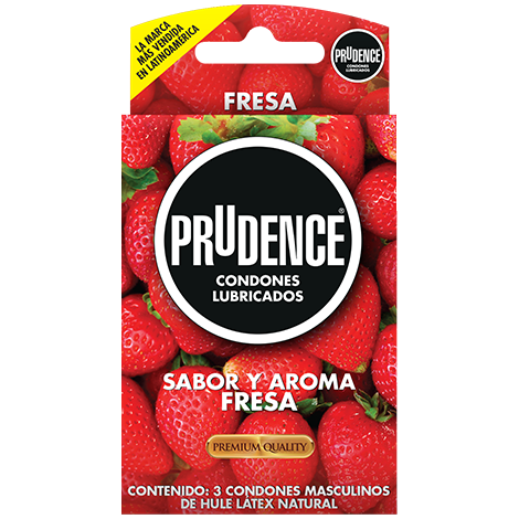 PRUDENCE FRESA Blister c/3 Condones.
