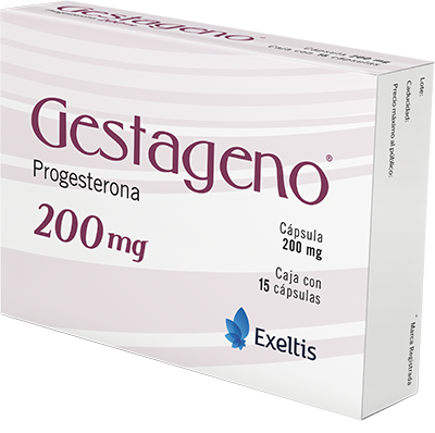 Gestageno Caps 200 mg c/15