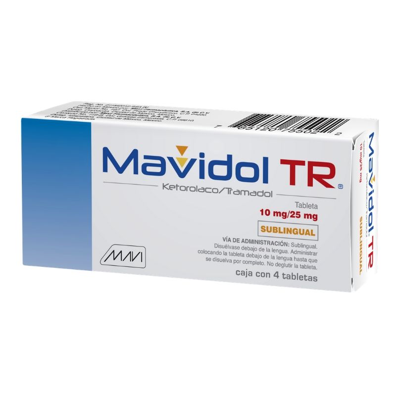 Mavidol TR Tab S.L. 10/25 mg