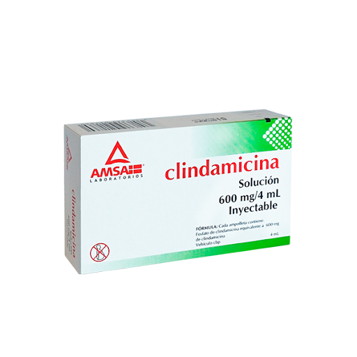 Clindamicina 600mg sol.iny c/5