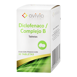 DICLOFENACO /COMPLEJO B C/30 TABLETAS