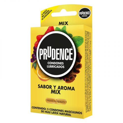 PRUDENCE MIX Blister c/ 5 Condones.