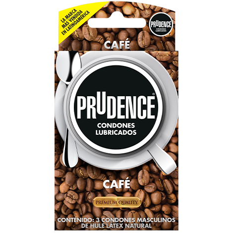 PRUDENCE Sabor y Aroma CAFÉ Blister c/3 Condones.