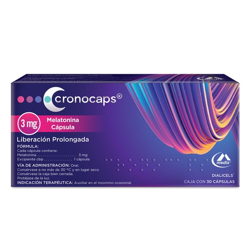 Cronocaps 3Mg 30 Caps