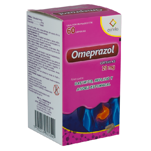 Omeprazol 20mg c/60 cap.