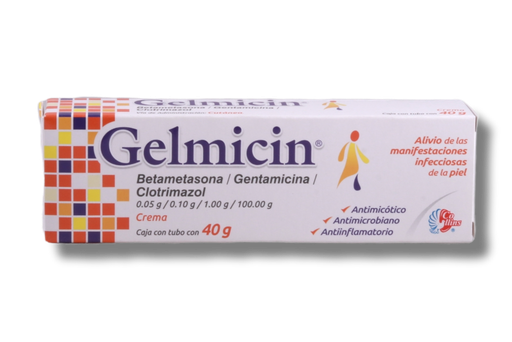GELMICIN CREMA TUBO 40 G 0.05G/1.00G/100.00G