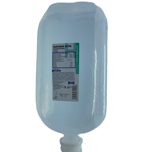 HARTMANN ALPHA Sol. Iny. Frasco 1000 ML.